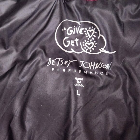 Betsey Johnson Performance Flower Vest Size L - Picture 5 of 7